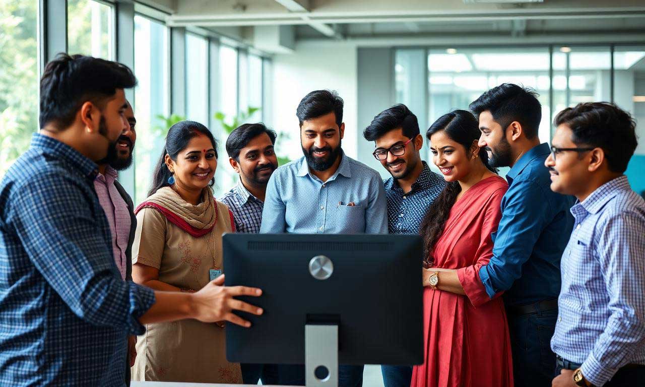 AI WebNext team in Bangalore